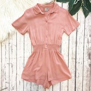 ASOS pink romper size 4